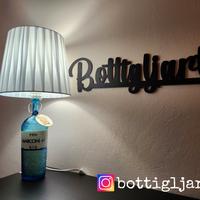 Lampada bottiglia Gin Poli Marconi 42