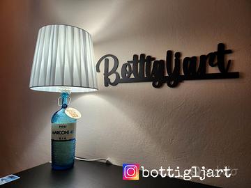 Lampada bottiglia Gin Poli Marconi 42