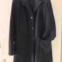 Giacca Capotto United Colors of Benetton nera