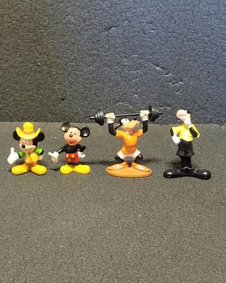 Disney: Topolino e Pippo in 4 Miniature Iconiche
