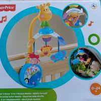 giostrina della giraffa carillon per lettino 