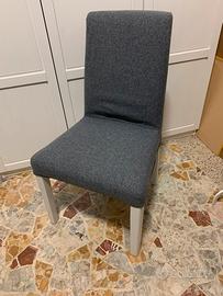 Sedia rivestita