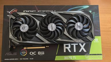 GeForce RTX 3070ti ASUS ROG STRIX OC 8GB GDDR6X