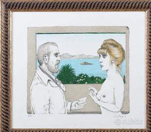 Bruno caruso litigrafIa quadro