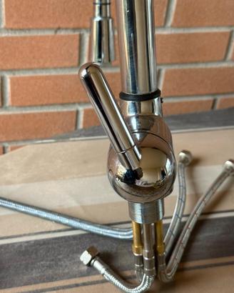 Miscelatore da cucina cin doccetta estraibile