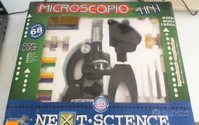 Microscopio con visore x1200 con 68 pezzi