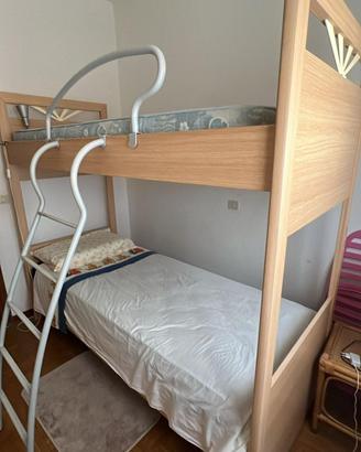 Letto a castello in legno
