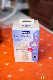Biberon Chicco NaturalFeeling 250 ml (2m+) – Nuovo