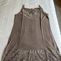 Canotta lunga Anis White