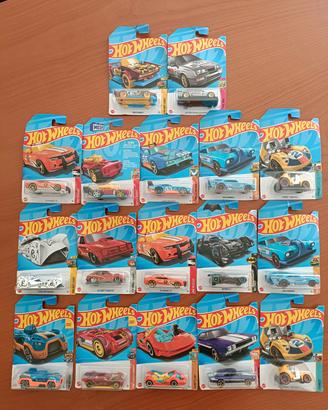 Collezione Hot Wheels 17 pezzi 1:64