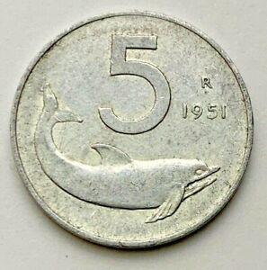 5 Lire 1951 rarità, da collezione