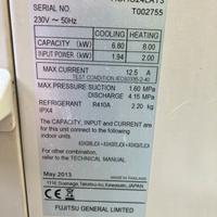 Climatizzatore d'aria in pompa di calore