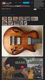 basso Ibanez AGBV 200