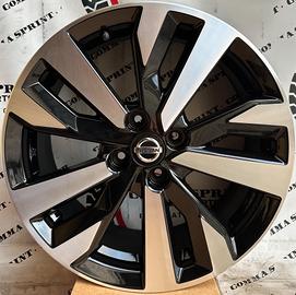 4 CERCHI IN LEGA ORIGINALI R17 NISSAN MICRA NEW