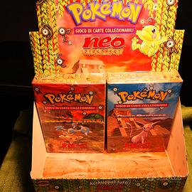 Pokemon sealed  2 mazzi holo neo discovery no psa