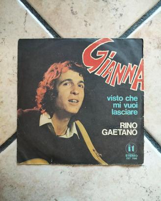 Rìno Gaetano - Gìanna 45 gìri