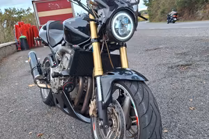 naked    honda hornet  600 del 2006