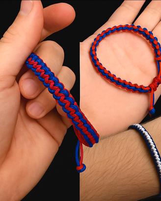 Braccialetti intrecciati a mano
