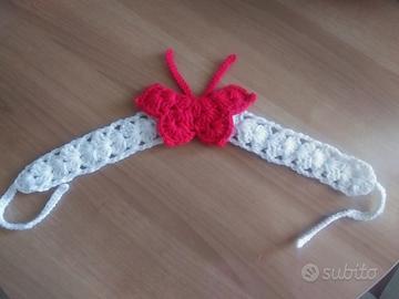 fascia per capelli uncinetto