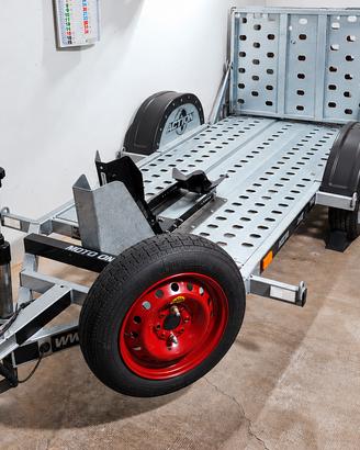 Carrello porta moto VEZEKO Moto One portata 547 kg