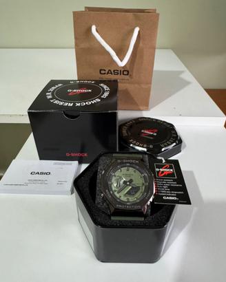 Casio G-Shock GM-2100B-3A - Green Metallic Dial