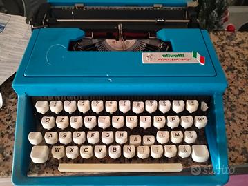 macchina per scrivere olivetti
