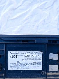 lettore VHS panasonic
