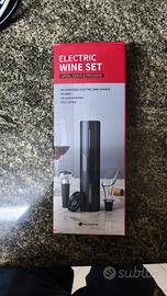 Kit Cavatappi Elettrico Vino 4 in 1 - Ricaricabile