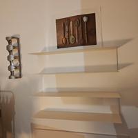 Mensole in metallo Ikea 80X15X20