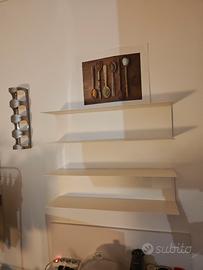 Mensole in metallo Ikea 80X15X20