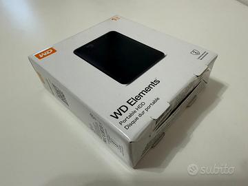 WD HDD 1 TB - portatile sigillato
