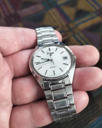 Pulsar by Seiko orologio Vintage acciaio Y147-8009