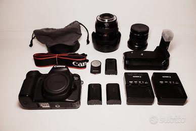 Canon 6D + 24-105+15 fisheye + 2 flash + accessori