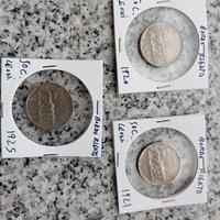 20 centesimicontorno rigato 1925 1921 1920 50 cent