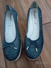 ballerine con zeppa n38 Kelidon in nabuk 