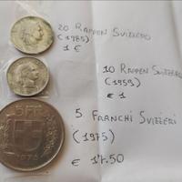 Monete svizzere