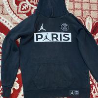 Felpa PSG Jordan nera bambino/ragazzo