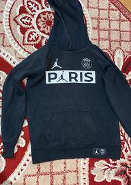 Felpa PSG Jordan nera bambino/ragazzo