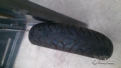 Gomma pneumatico moto usato160 60 18 dunlop