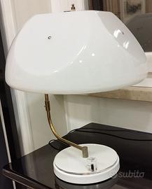 Lampada vintage design in metallo e plexiglass.