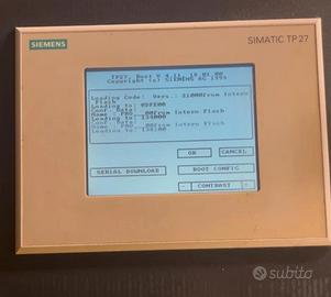 Siemens simatic tp27