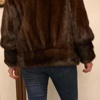Giacca visone taglio elegante