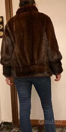 Giacca visone taglio elegante