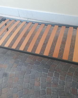 Rete singola doghe legno 80X190
