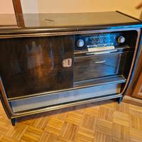 radio giradischi Grundig con mobile