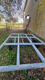 Base carro agricolo con telaio Zingato