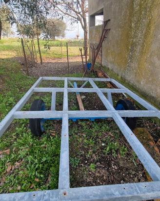 Base carro agricolo con telaio Zingato