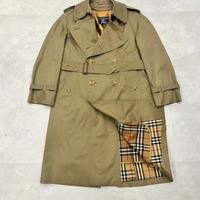 Trench Burberry doppio petto made in england