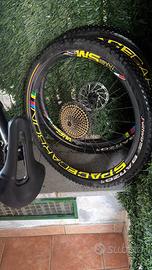 Spacecarbon cerchi mtb anteriore e posteriore