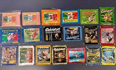 BUSTINE FIGURINE PANINI E ALTRE DAGLI ANNI 60